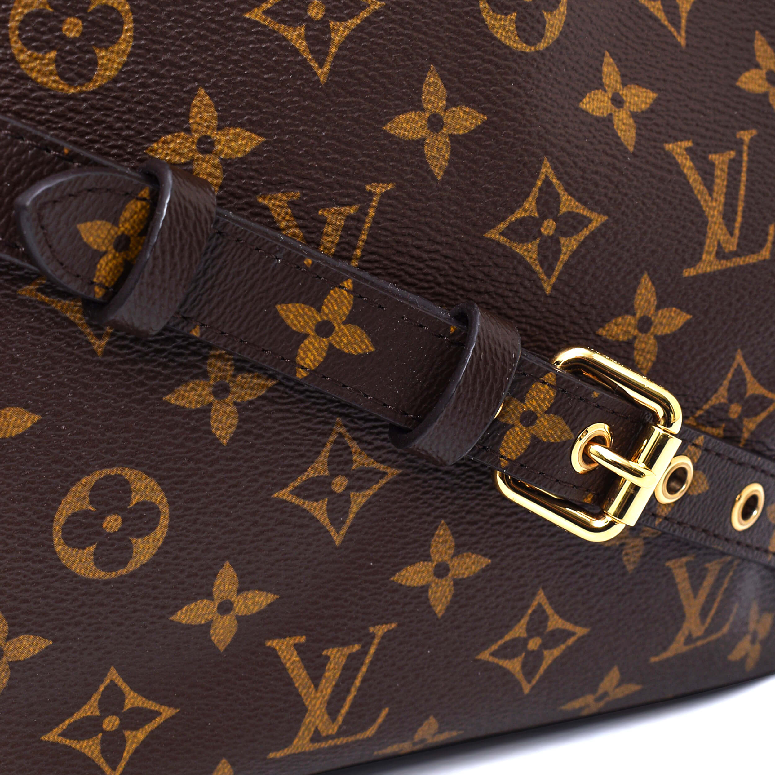 Louis Vuitton - Monogram Canvas&Brown Pallas MM Bag 